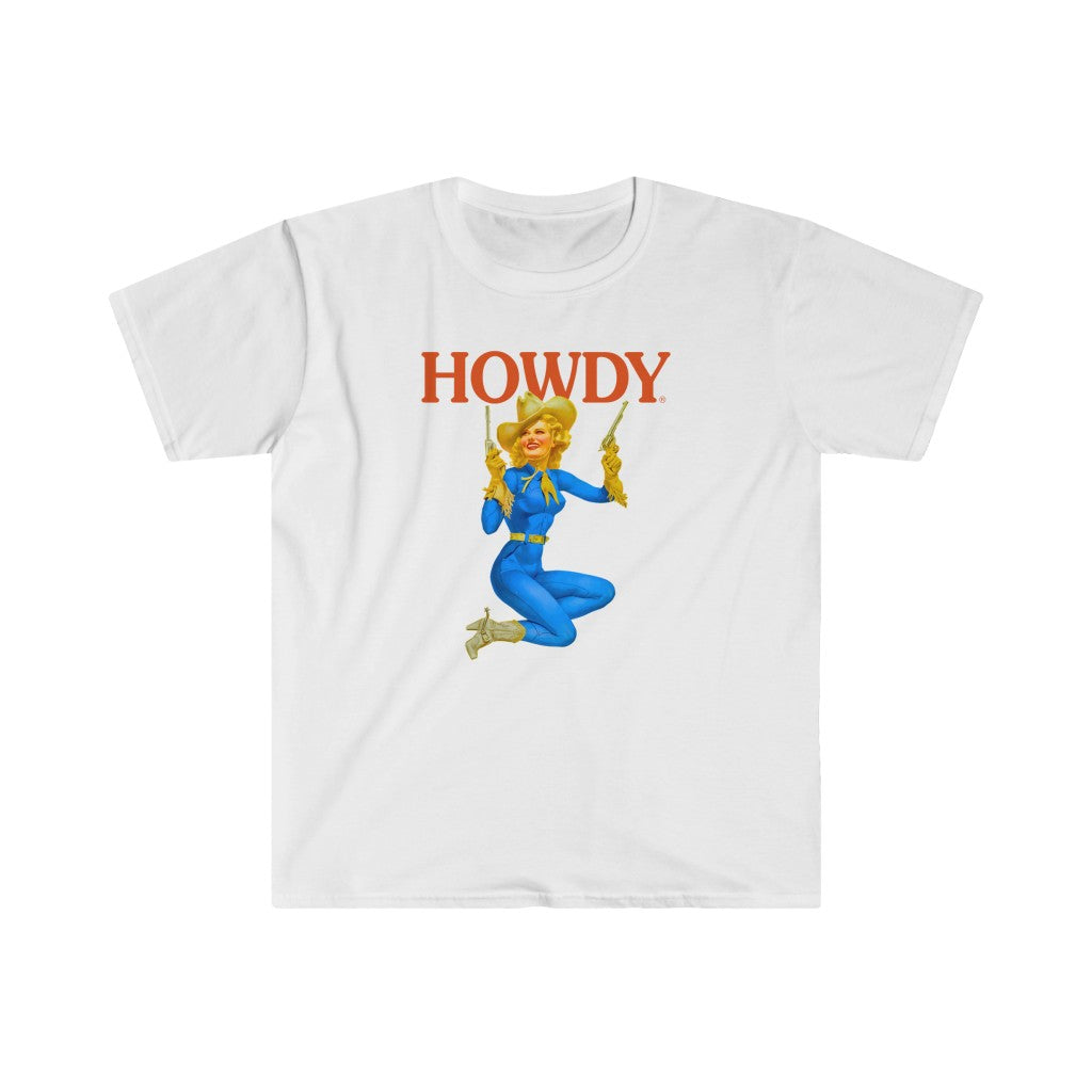 Howdy! Cowgirl Unisex T-Shirt