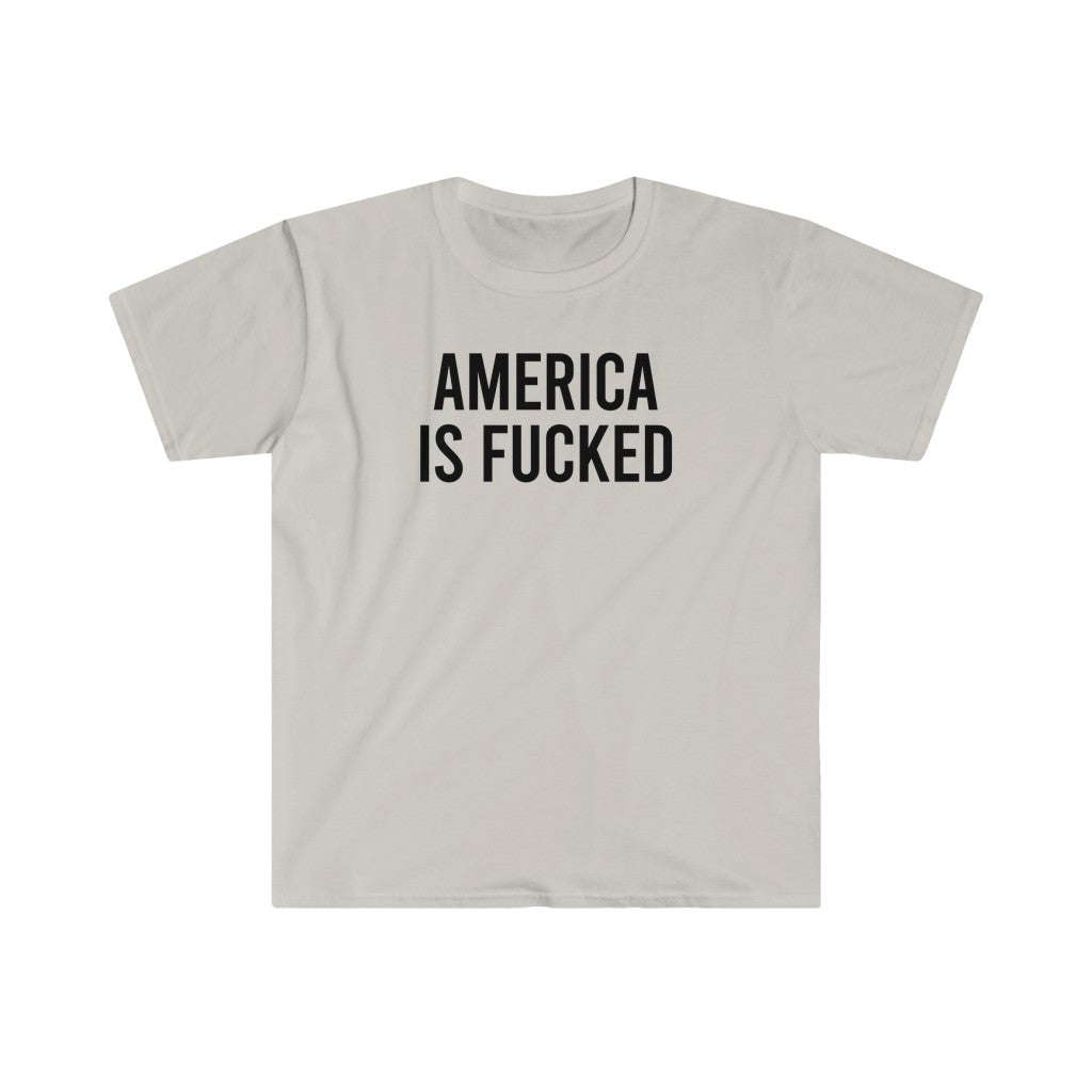 Roe V Wade Overturned - America is Fucked Unisex T-Shirt